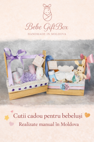 💙Set cadou IDEAL pentru sărbătoarea de BABY SHOWER 🩷