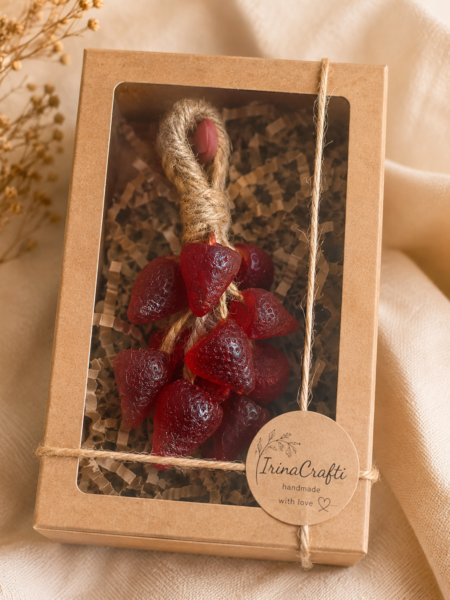 🍓 Săpun handmade “Strawberry Crystal”